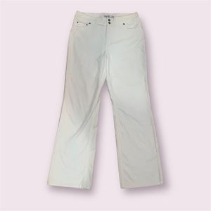 chicos white corduroy pants